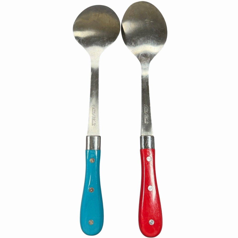 The Pioneer Woman 2 Piece Serving Spoon Set Stainless Steel‎ - Picture 4 of 4